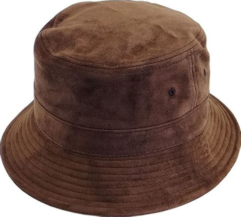 prada bucket şapka|Cocoa Brown Suede Bucket Hat .